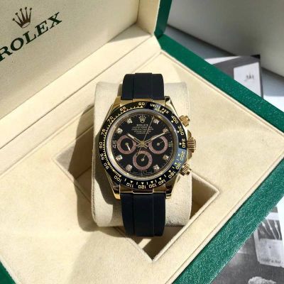 ROLEX Daytona  Hot Sale Self-produced Movement Black with Brown Watch